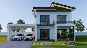 บ้านเดี่ยวสไตล์โมเดิร์น